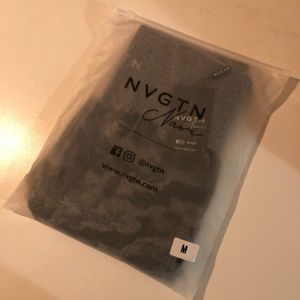 NVGTN Black Camo Legging- NEW with tags, Women’s Medium